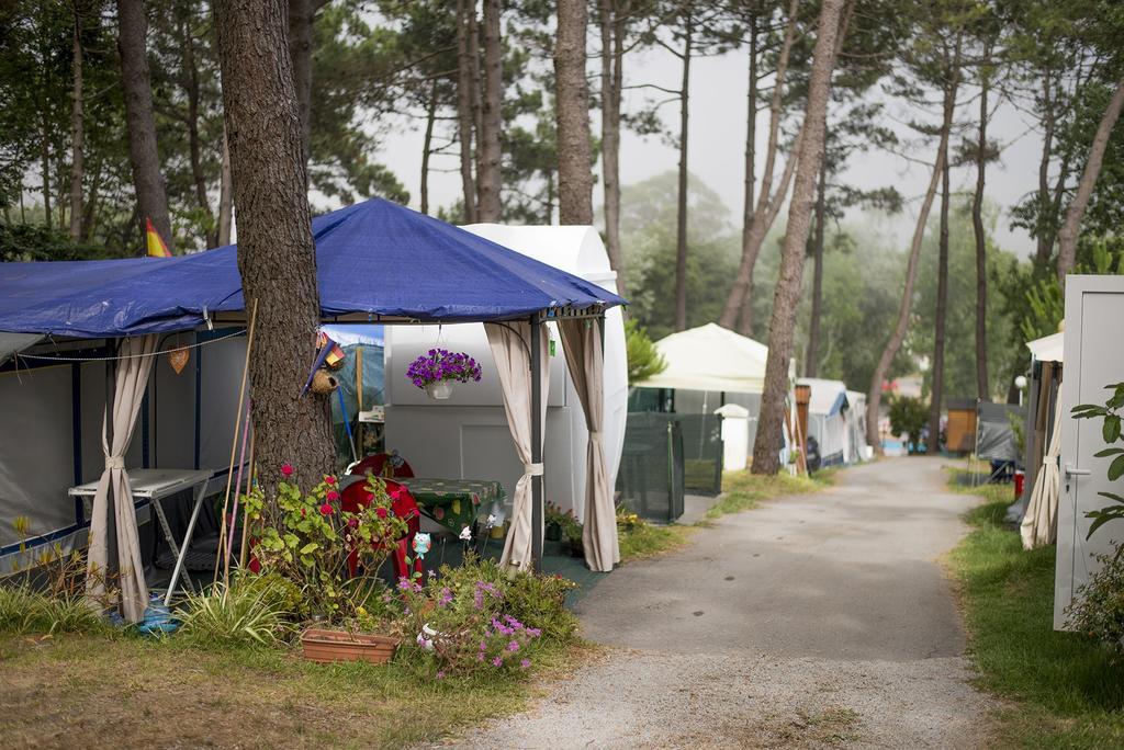 Camping Cachadelos Hotel Sanxenxo Luaran gambar